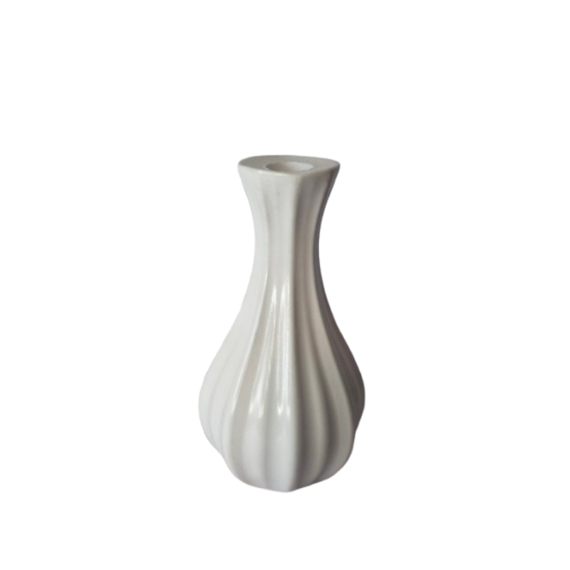 Vase noir / blanc en raysin – Idée décoration pour la maison
