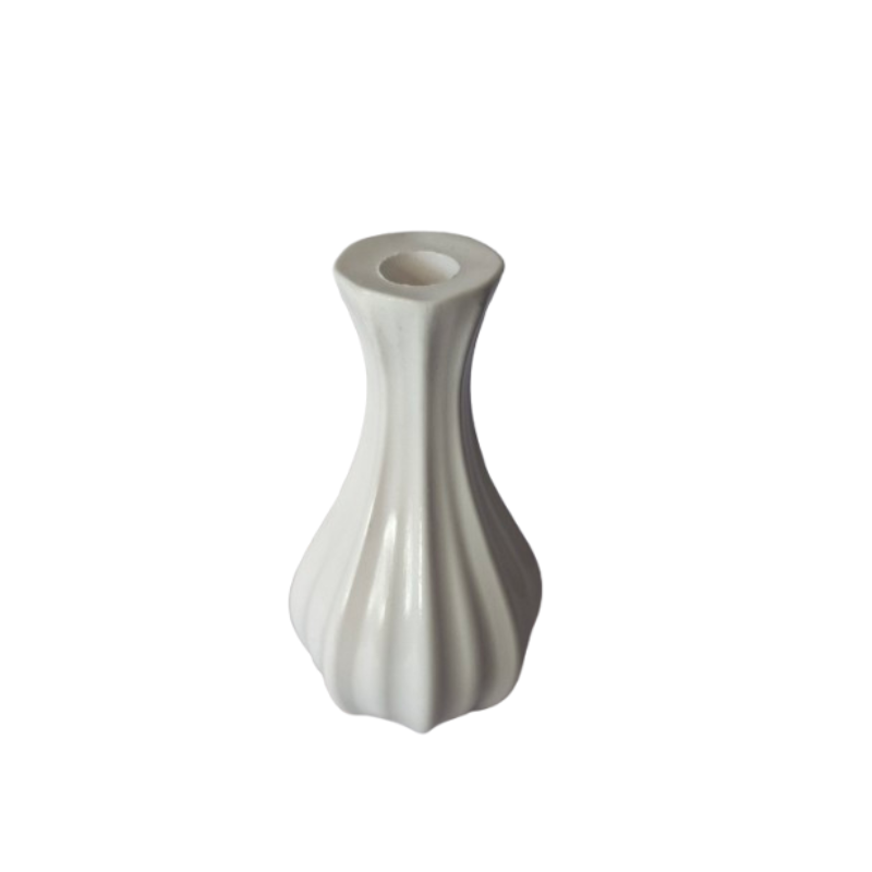 Vase noir / blanc en raysin – Idée décoration pour la maison