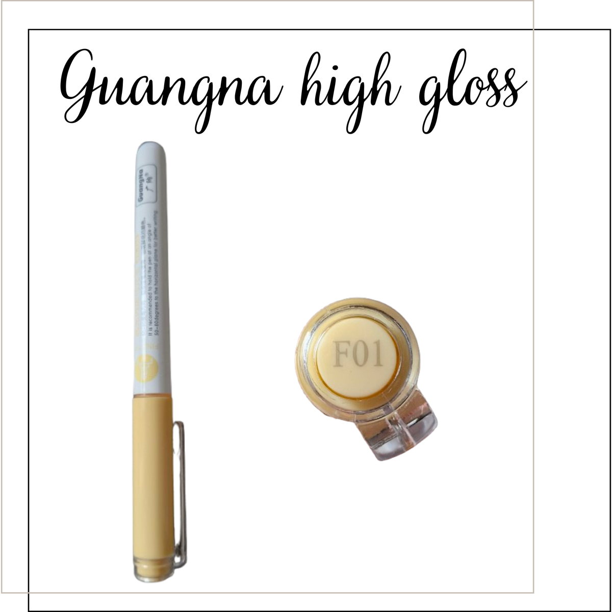 Feutre Marqueur Guangna High Gloss à l'unité - Référence F