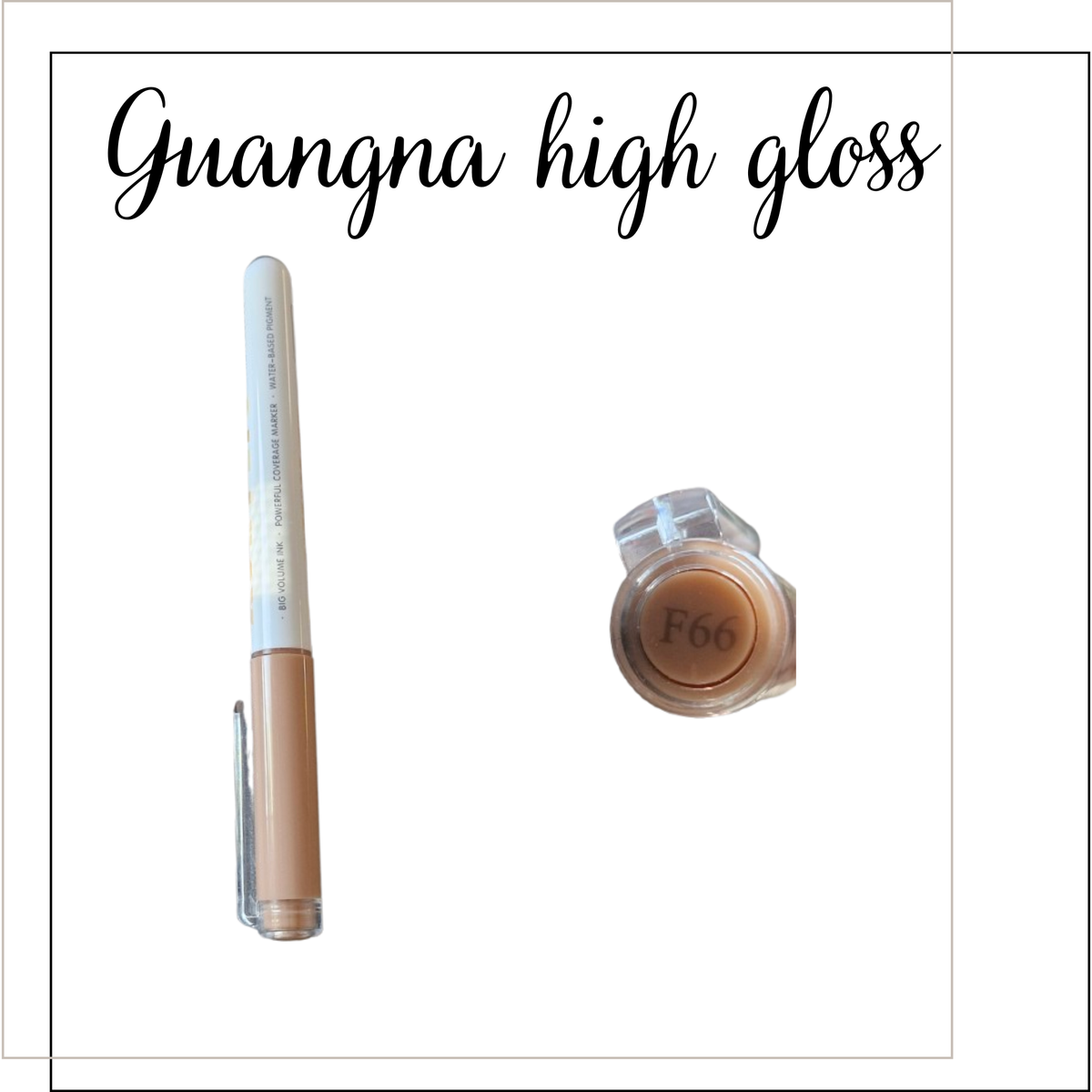 Feutre Marqueur Guangna High Gloss à l'unité - Référence F