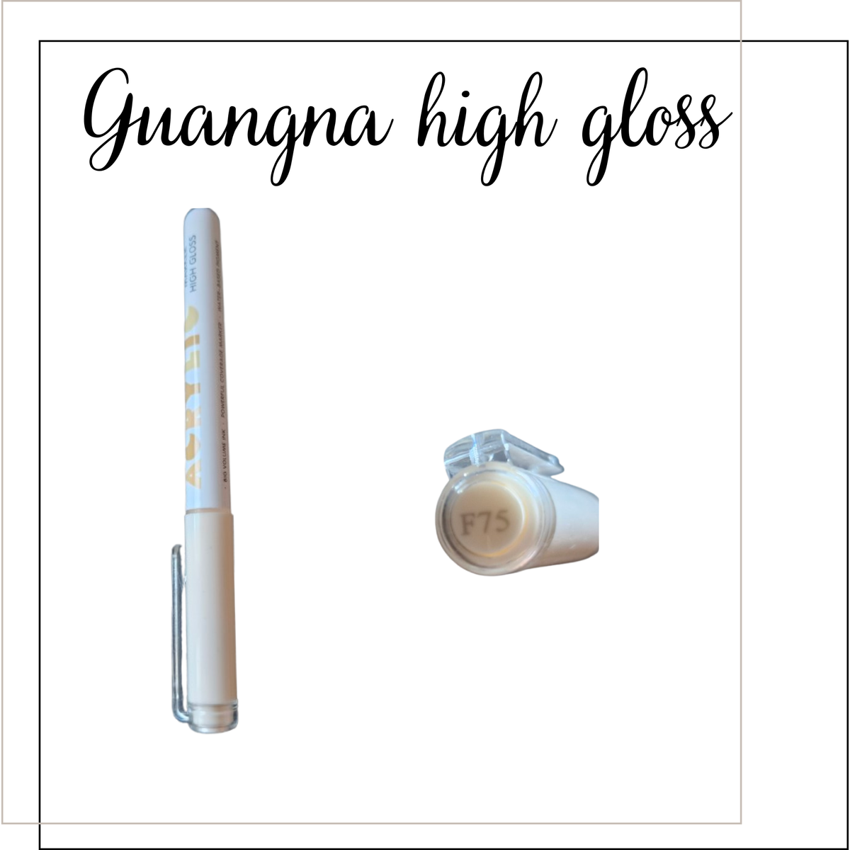 Feutre Marqueur Guangna High Gloss à l'unité - Référence F