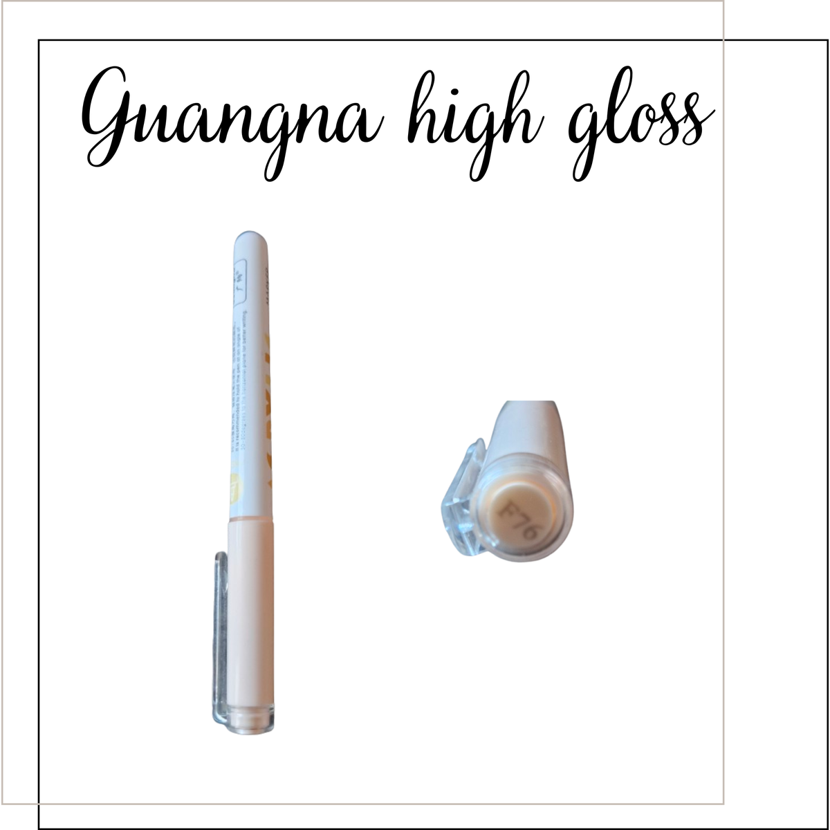 Feutre Marqueur Guangna High Gloss à l'unité - Référence F