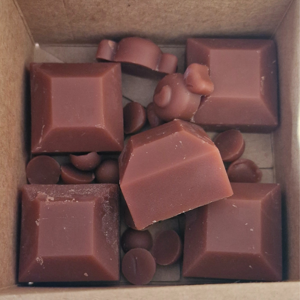 Box de fondants parfumés Chocolat Noisette – 105 g dont 5 grammes offerts