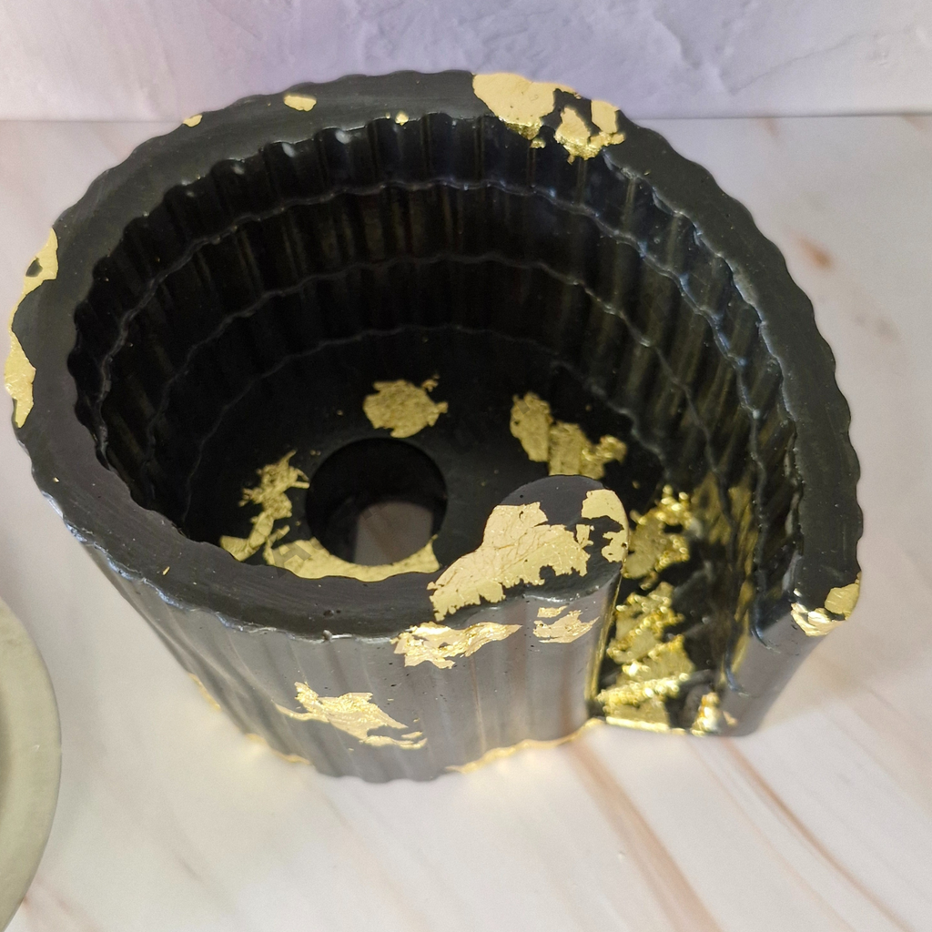 🔥 Brûleur pour fondants parfumés – Forme escalier fait main