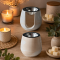 Brûleur pour Fondants Parfumés Effet Marbré Marron