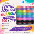 Feutre Acrylique Guangna – Vendu à l’unité 700 à 749