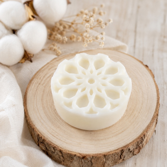 Fondant Parfumé Fleur de Coton – Cire de Coco