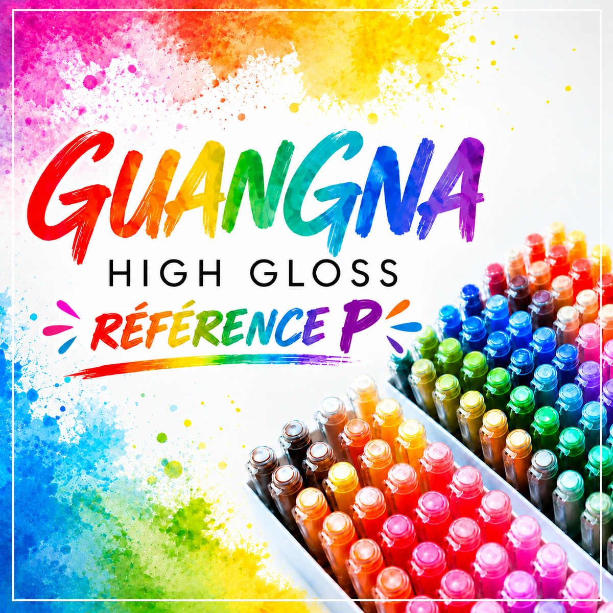 Feutre Marqueur Guangna High Gloss à l'unité - Référence P