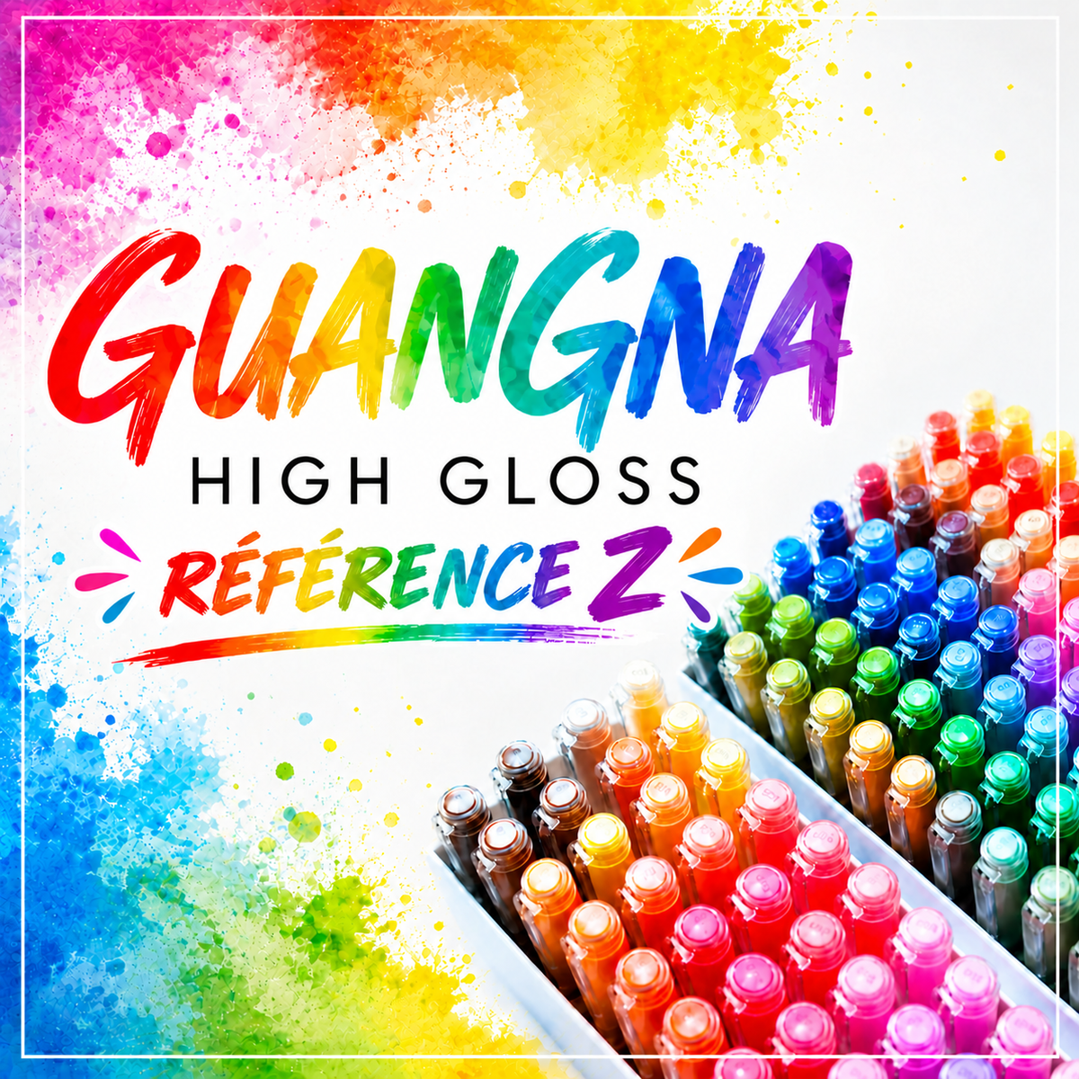 Feutre Marqueur Guangna High Gloss à l'unité - Référence Z